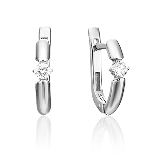 Серьги из белого золота с бриллиантом PLATINA jewelry 02-0438-00-101-1120-30, 02-0438-00-101-1120-30
Серьги из белого золота с бриллиантом PLATINA jewelry 02-0438-00-101-1120-30, 02-0438-00-101-1120-30
