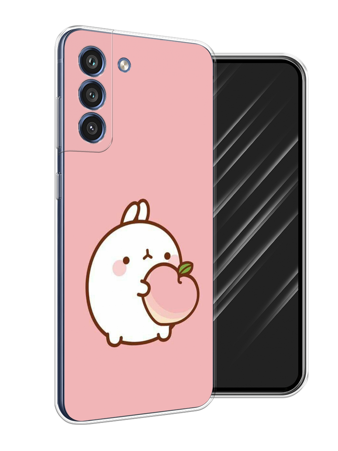 Чехол Awog на Samsung Galaxy S21 FE 5G / Самсунг S21 FE 5G "Кролик с персиком", Розовый;бежевый, 2103050-1
Чехол Awog на Samsung Galaxy S21 FE 5G / Самсунг S21 FE 5G "Кролик с персиком", Розовый;бежевый, 2103050-1