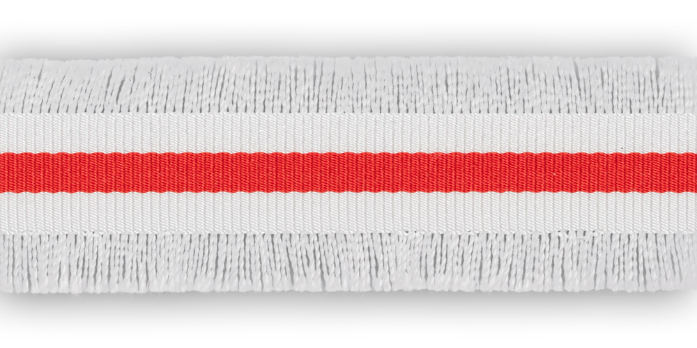 Gamma с бахромой, 28 мм, 10 м, 01 белый, красный, с бахромой, 28 мм, 10 м, 01 белый, красный
Gamma с бахромой, 28 мм, 10 м, 01 белый, красный, с бахромой, 28 мм, 10 м, 01 белый, красный