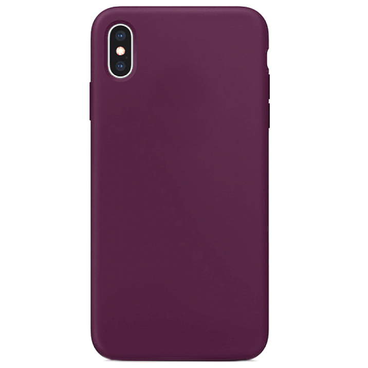 Чехол силиконовый для iPhone X/XS Full case series спелый баклажан, Apple iPhone X / XS
Чехол силиконовый для iPhone X/XS Full case series спелый баклажан, Apple iPhone X / XS