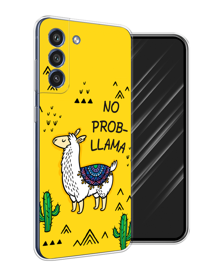 Чехол Awog на Samsung Galaxy S21 FE 5G / Самсунг S21 FE 5G "No probLLama", Желтый;черный;синий, 2103050-2
Чехол Awog на Samsung Galaxy S21 FE 5G / Самсунг S21 FE 5G "No probLLama", Желтый;черный;синий, 2103050-2
