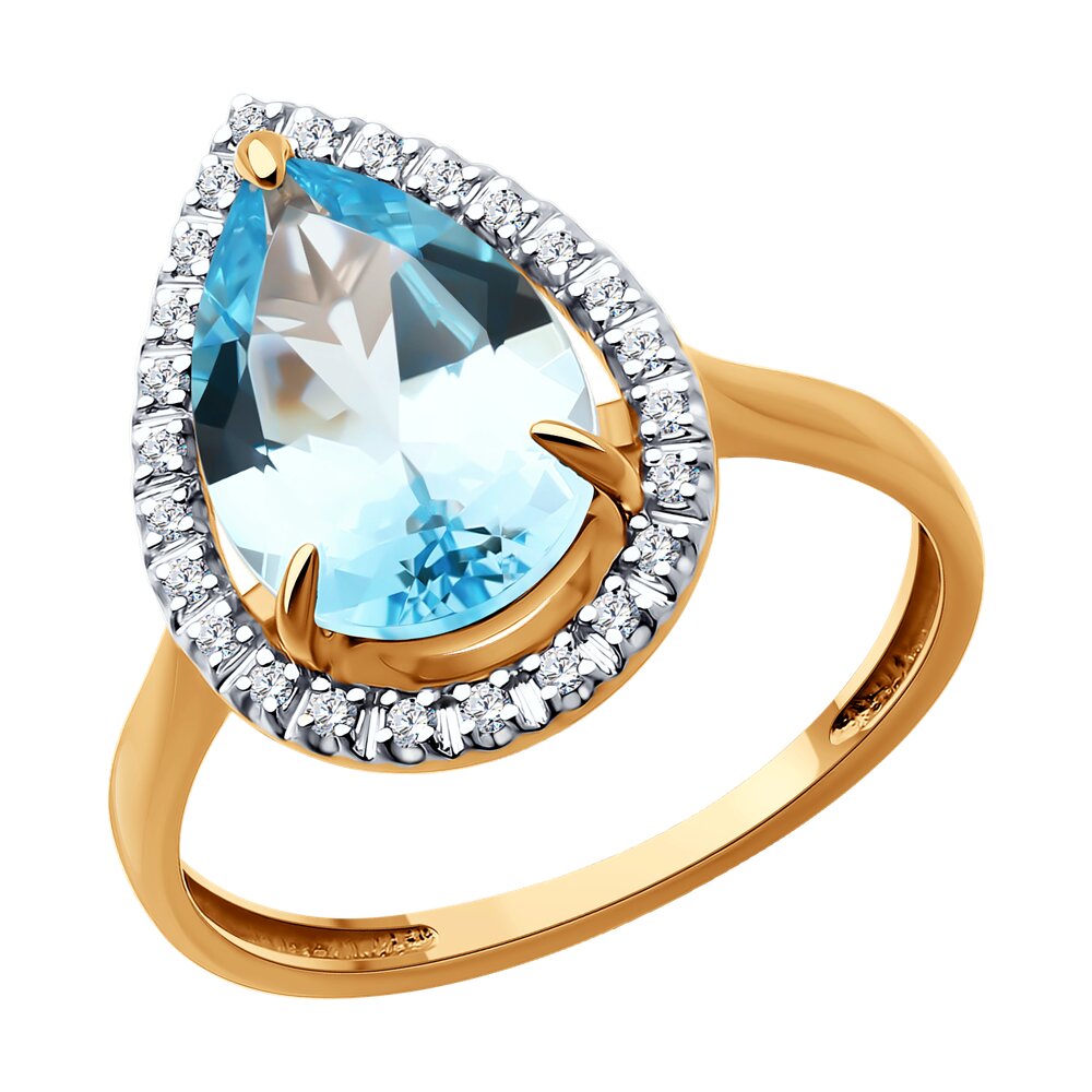 Кольцо из красного золота р. Diamant 51-310-02439-1, фианит/топаз, 51-310-02439-1
Кольцо из красного золота р. Diamant 51-310-02439-1, фианит/топаз, 51-310-02439-1