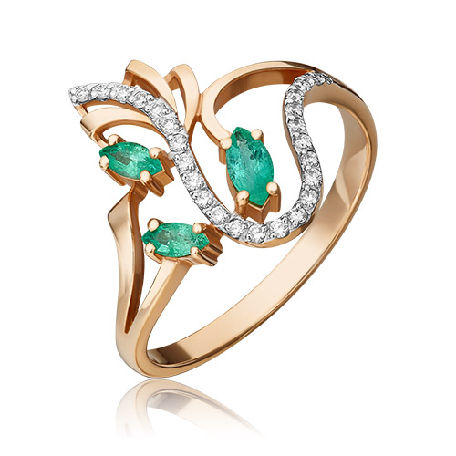 Кольцо из красного золота р. 17,5 PLATINA jewelry 01-0129-00-106-1110-30, бриллиант, 01-0129-00-106-1110-30
Кольцо из красного золота р. 17,5 PLATINA jewelry 01-0129-00-106-1110-30, бриллиант, 01-0129-00-106-1110-30