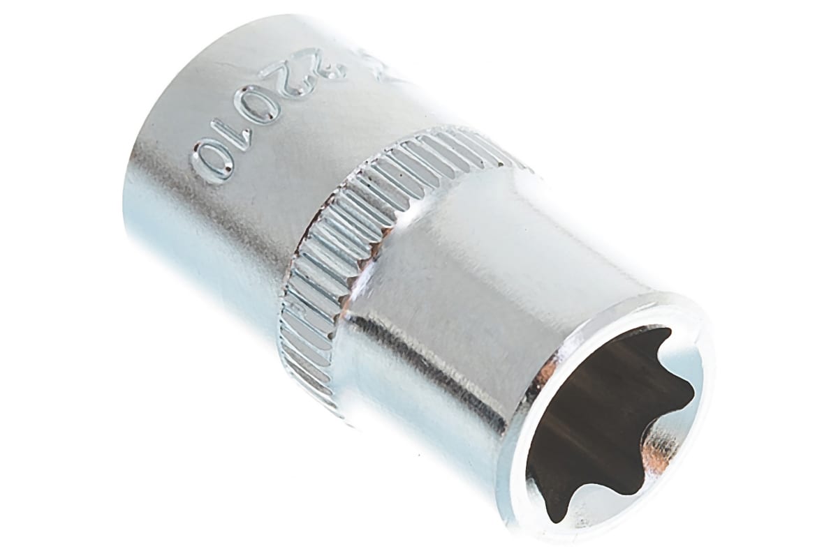 Головка торцевая TORX 1/4 х E10, длина 25мм
Головка торцевая TORX 1/4 х E10, длина 25мм