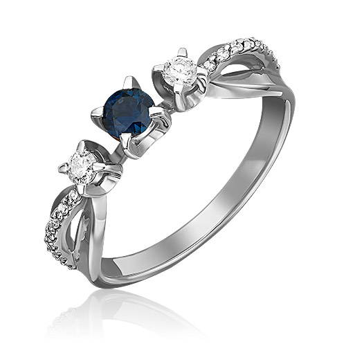 Кольцо из золота р. 18 PLATINA jewelry 01-0336-00-105-1120-30, сапфир\бриллиант, 01-0336-00-105-1120-30
Кольцо из золота р. 18 PLATINA jewelry 01-0336-00-105-1120-30, сапфир\бриллиант, 01-0336-00-105-1120-30