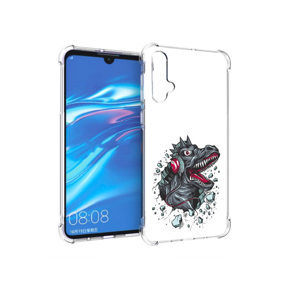 Чехол MyPads Tocco для Huawei Nova 5 Нарисованный динозавр в наушниках, Прозрачный, Tocco
Чехол MyPads Tocco для Huawei Nova 5 Нарисованный динозавр в наушниках, Прозрачный, Tocco