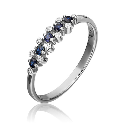 Кольцо из золота р. 18 PLATINA jewelry 01-0374-00-105-1120-30, сапфир\бриллиант, 01-0374-00-105-1120-30
Кольцо из золота р. 18 PLATINA jewelry 01-0374-00-105-1120-30, сапфир\бриллиант, 01-0374-00-105-1120-30