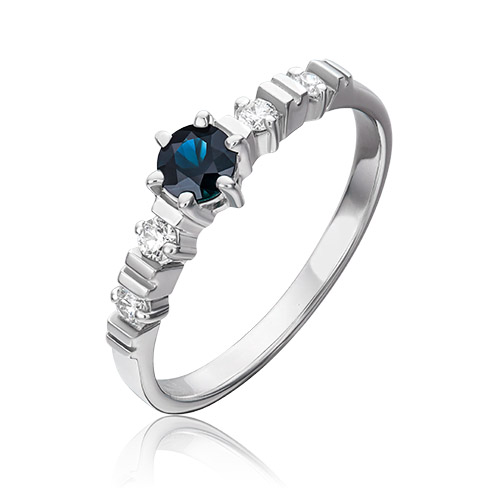 Кольцо из золота р. 17,5 PLATINA jewelry 01-0382-00-105-1120-30, сапфир\бриллиант, 01-0382-00-105-1120-30
Кольцо из золота р. 17,5 PLATINA jewelry 01-0382-00-105-1120-30, сапфир\бриллиант, 01-0382-00-105-1120-30