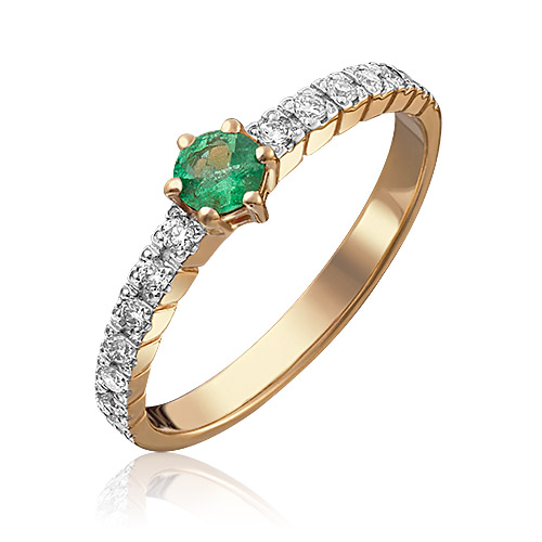 Кольцо из золота с изумрудом/бриллиантом р. 17,5 PLATINA jewelry 01-0383-00-106-1110-30, 01-0383-00-106-1110-30
Кольцо из золота с изумрудом/бриллиантом р. 17,5 PLATINA jewelry 01-0383-00-106-1110-30, 01-0383-00-106-1110-30