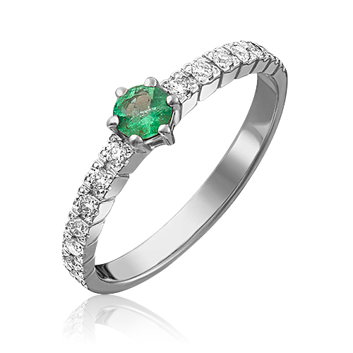 Кольцо из золота р. 16 PLATINA jewelry 01-0384-00-106-1120-30, бриллиант\изумруд, 01-0384-00-106-1120-30
Кольцо из золота р. 16 PLATINA jewelry 01-0384-00-106-1120-30, бриллиант\изумруд, 01-0384-00-106-1120-30