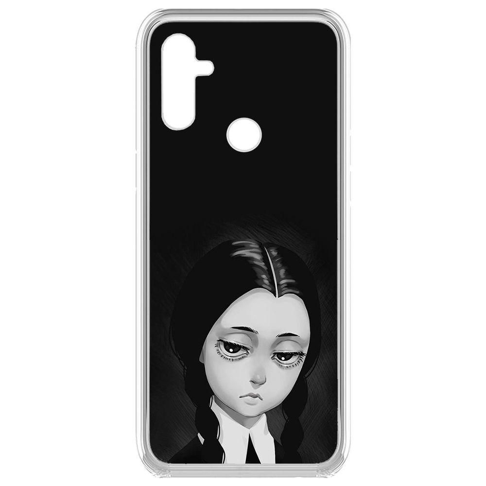 Чехол-накладка Krutoff Clear Case Уэнсдей Аддамс - Рисованная Уэнсдей для Realme C3, Прозрачный
Чехол-накладка Krutoff Clear Case Уэнсдей Аддамс - Рисованная Уэнсдей для Realme C3, Прозрачный