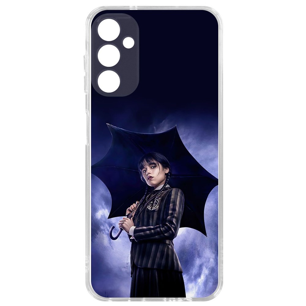 Чехол-накладка Case Уэнсдей Аддамс - Уэнсдей под зонтом для Samsung Galaxy A14 4G (A145), Прозрачный
Чехол-накладка Case Уэнсдей Аддамс - Уэнсдей под зонтом для Samsung Galaxy A14 4G (A145), Прозрачный