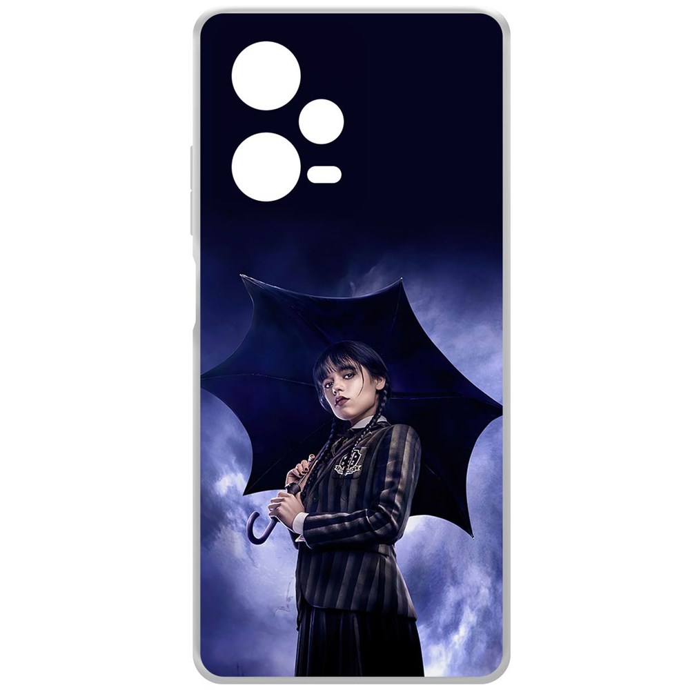 Чехол-накладка Case Уэнсдей Аддамс - Уэнсдей под зонтом для Xiaomi Redmi Note 12 Pro+ 5G, Прозрачный
Чехол-накладка Case Уэнсдей Аддамс - Уэнсдей под зонтом для Xiaomi Redmi Note 12 Pro+ 5G, Прозрачный