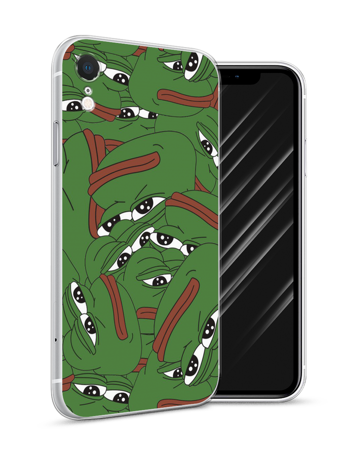 Чехол Awog на Apple iPhone XR (10R) / Айфон XR (10R) "Печальный frog", Разноцветный, 12050-9
Чехол Awog на Apple iPhone XR (10R) / Айфон XR (10R) "Печальный frog", Разноцветный, 12050-9