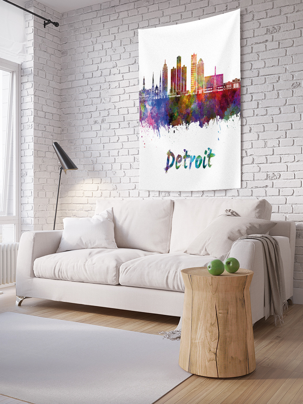 Вертикальное фотопанно на стену JoyArty Акварельный Детройт 150x200 см, Акварельный Детройт
Вертикальное фотопанно на стену JoyArty Акварельный Детройт 150x200 см, Акварельный Детройт