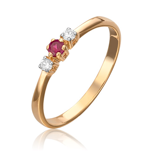 Кольцо из золота р. 16,5 PLATINA jewelry 01-0459-00-107-1110-30, рубин\бриллиант, 01-0459-00-107-1110-30
Кольцо из золота р. 16,5 PLATINA jewelry 01-0459-00-107-1110-30, рубин\бриллиант, 01-0459-00-107-1110-30