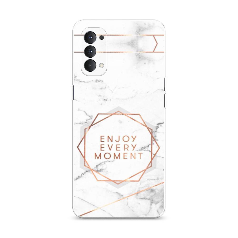 Чехол Awog на Oppo Reno 4 4G "Enjoy every moment мрамор", Разноцветный, 259450-7 
Чехол Awog на Oppo Reno 4 4G "Enjoy every moment мрамор", Разноцветный, 259450-7