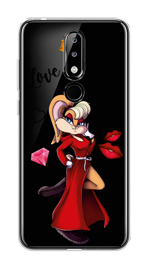 Чехол на Nokia 5.1 Plus (X5) "Rich Lola Bunny", Красный;бежевый;оранжевый, 121950-6
Чехол на Nokia 5.1 Plus (X5) "Rich Lola Bunny", Красный;бежевый;оранжевый, 121950-6