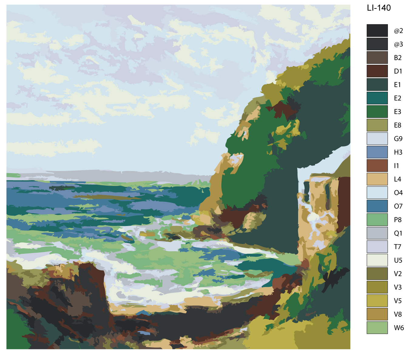 Картина по номерам, Живопись по номерам, 48 x 48, LI-140
Картина по номерам, Живопись по номерам, 48 x 48, LI-140