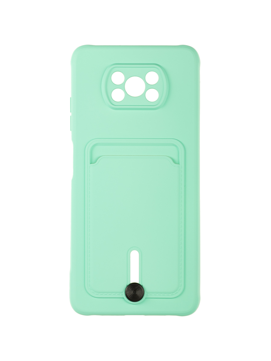 Чехол для Xiaomi Poco X3 с карманом для карт, защитой камеры и выталкивателем мятный, ZCHP-XIA-X3
Чехол для Xiaomi Poco X3 с карманом для карт, защитой камеры и выталкивателем мятный, ZCHP-XIA-X3