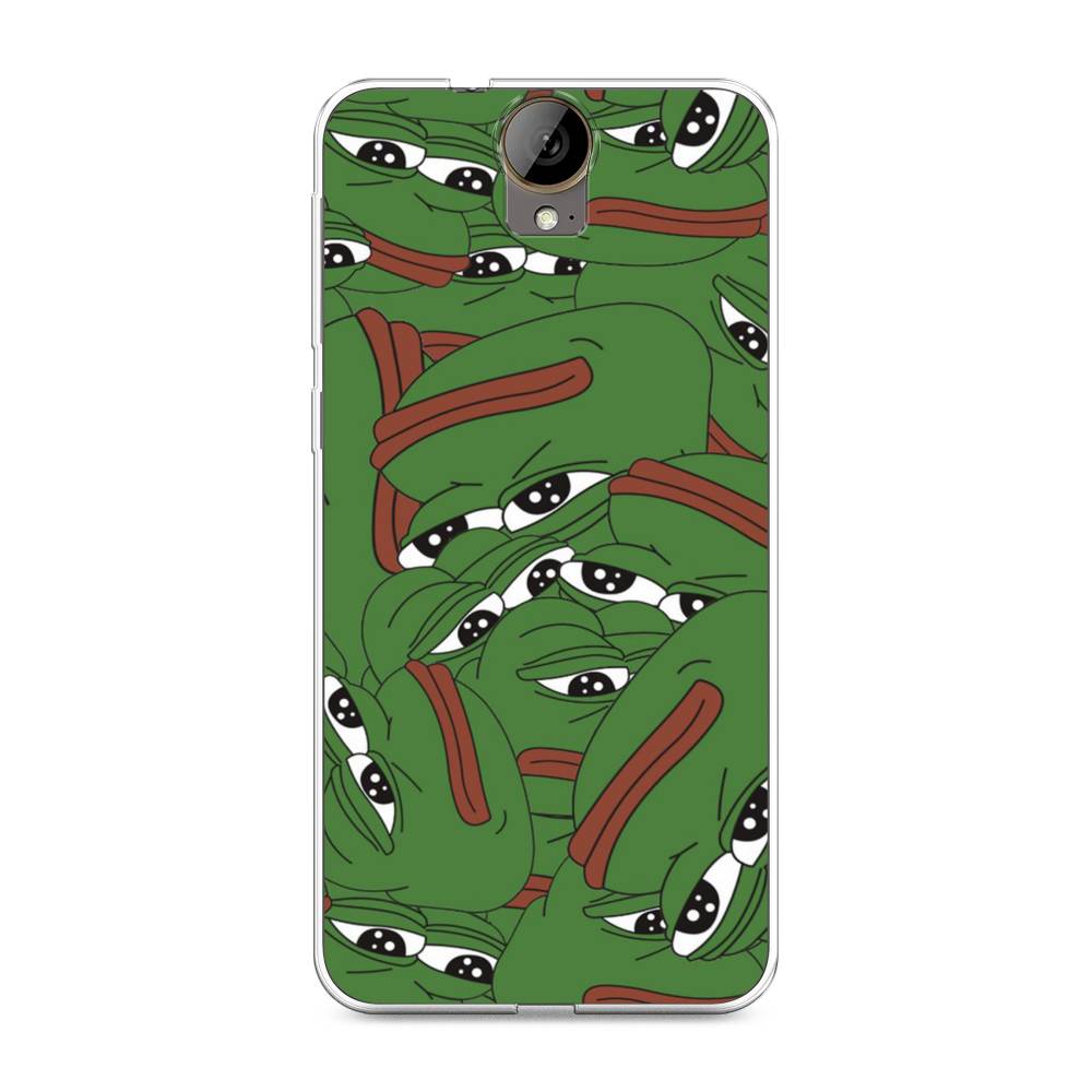 Чехол Awog на HTC One E9 Plus "Печальный frog", Зеленый;белый, 102250-9 
Чехол Awog на HTC One E9 Plus "Печальный frog", Зеленый;белый, 102250-9