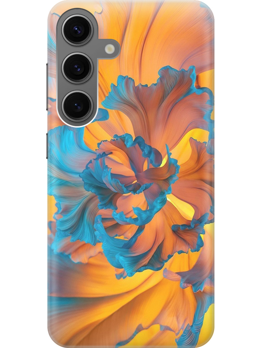 Силиконовый чехол на Samsung Galaxy S24 с рисунком "Желто-голубой цветок", Голубой;желтый, 20011913
Силиконовый чехол на Samsung Galaxy S24 с рисунком "Желто-голубой цветок", Голубой;желтый, 20011913