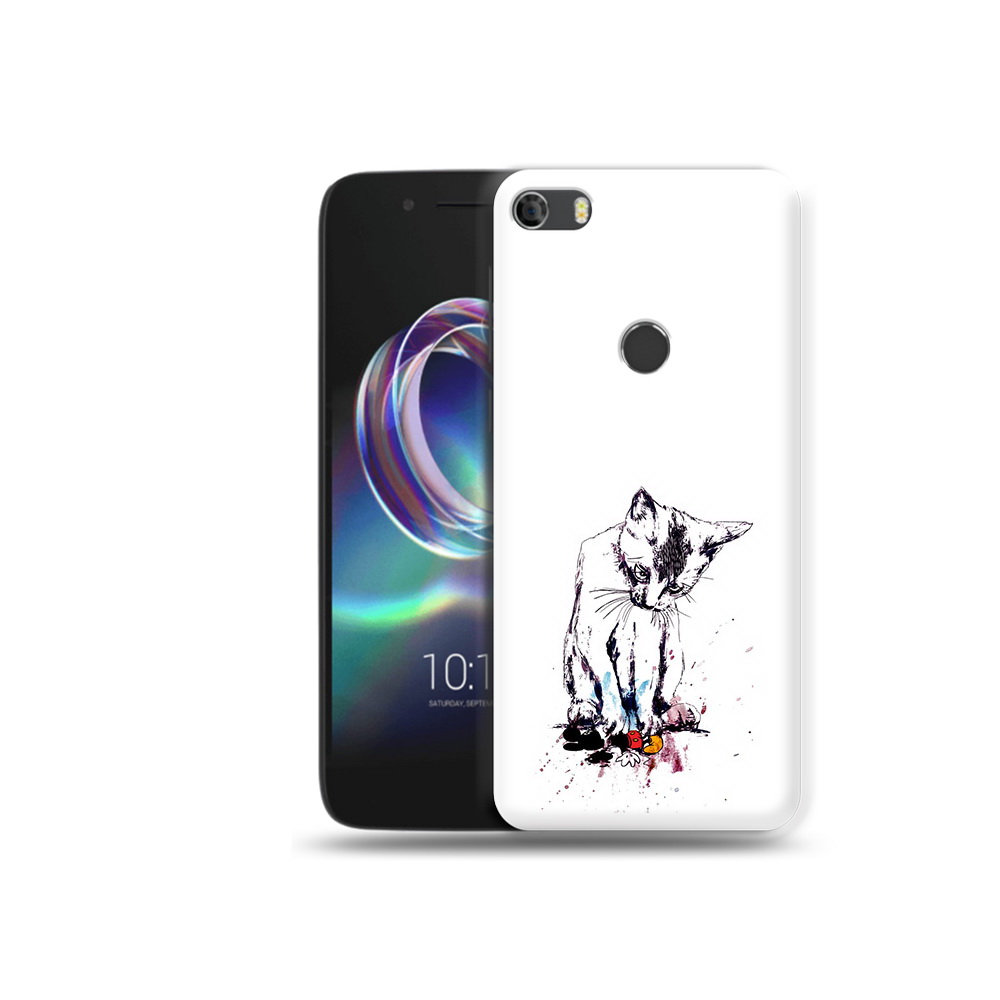 Чехол MyPads Tocco для Alcatel Idol 5 кот и микки (PT82010.678.399), Прозрачный, Tocco 
Чехол MyPads Tocco для Alcatel Idol 5 кот и микки (PT82010.678.399), Прозрачный, Tocco