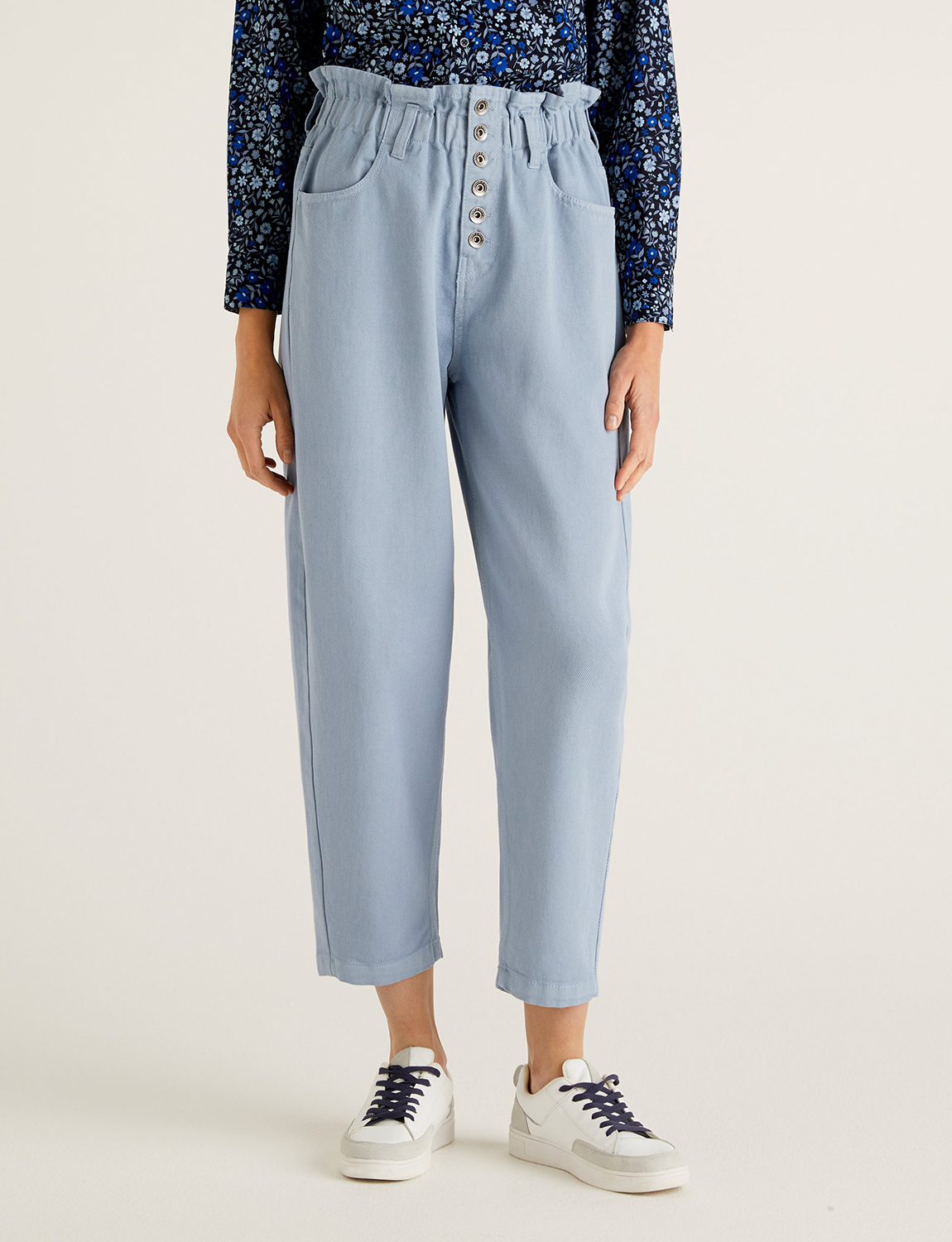 фото Джинсы женские united colors of benetton 21a_4duk57535 голубые 26