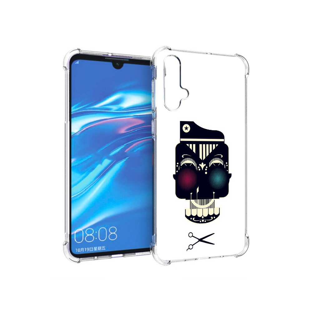 Чехол MyPads Tocco для Huawei Nova 5 черно белый скелет с яркими глазами, Прозрачный, Tocco
Чехол MyPads Tocco для Huawei Nova 5 черно белый скелет с яркими глазами, Прозрачный, Tocco