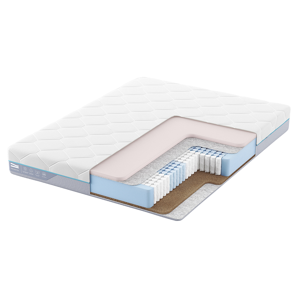 Матрас анатомический Promtex Multipacket Combi Optima 80x200 независимые пружины, Белый, Combi Optima
Матрас анатомический Promtex Multipacket Combi Optima 80x200 независимые пружины, Белый, Combi Optima