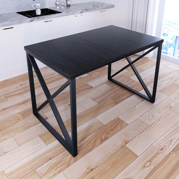 Стол кухонный Solarius Loft с крестообразными ножками 120х70х75 черный оникс, черные ножки, Loft с крестообразными ножками 120х70х75
Стол кухонный Solarius Loft с крестообразными ножками 120х70х75 черный оникс, черные ножки, Loft с крестообразными ножками 120х70х75