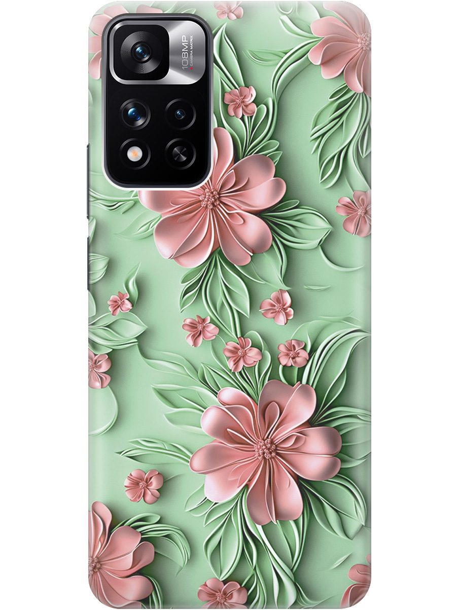 Силиконовый чехол на Xiaomi Redmi Note 11 Pro+ 5G / Xiaomi 11i с принтом 874299, Прозрачный;зеленый;розовый, 741736421
Силиконовый чехол на Xiaomi Redmi Note 11 Pro+ 5G / Xiaomi 11i с принтом 874299, Прозрачный;зеленый;розовый, 741736421