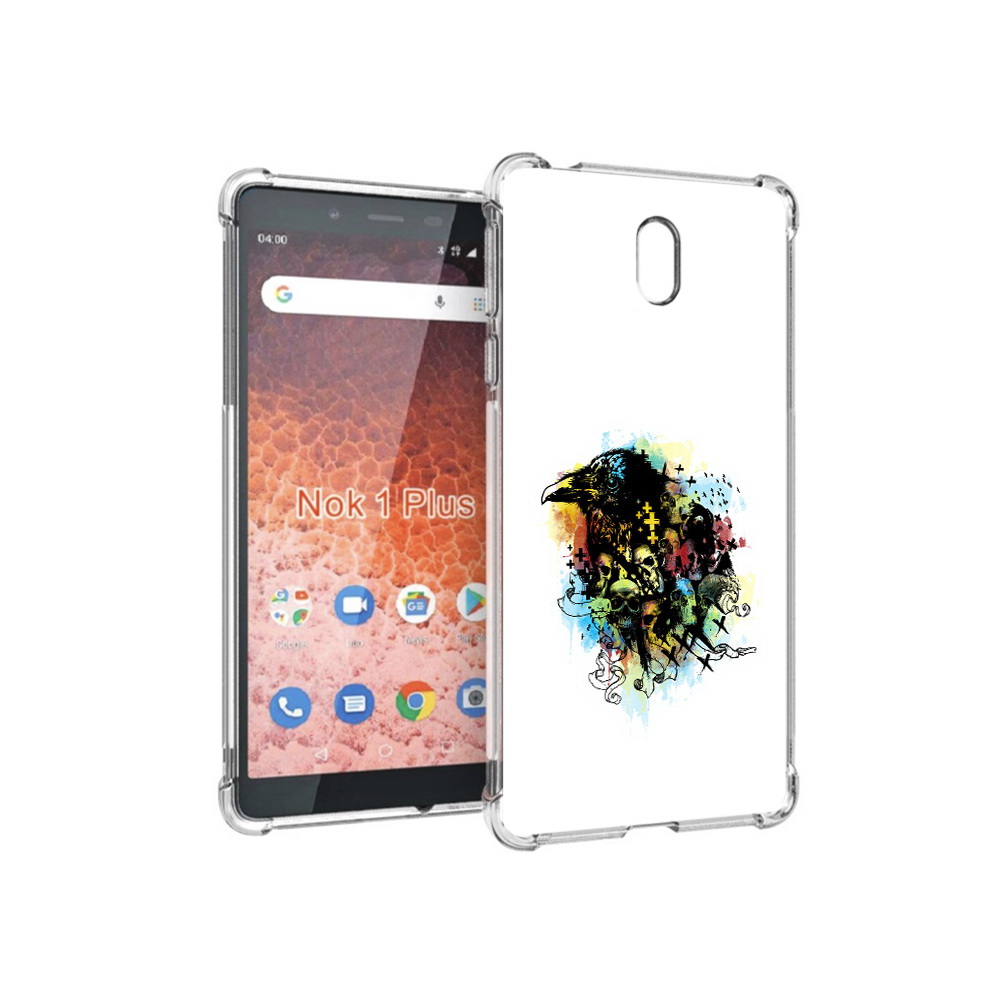 Чехол MyPads Tocco для Nokia 1 Plus ворон и черепа (PT129147.112.273), Прозрачный, Tocco
Чехол MyPads Tocco для Nokia 1 Plus ворон и черепа (PT129147.112.273), Прозрачный, Tocco