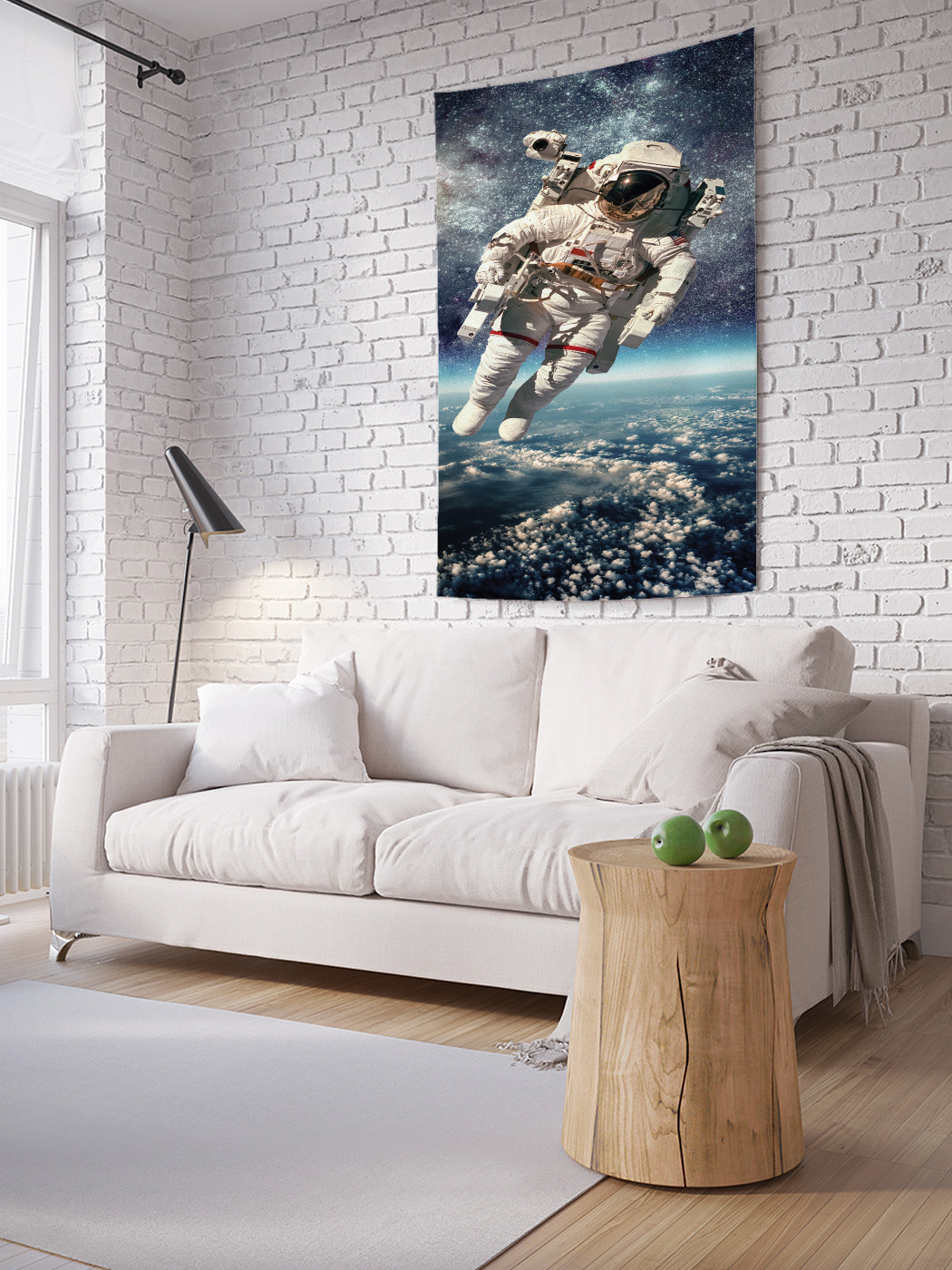 Вертикальное фотопанно на стену JoyArty Космонавт над Землей 100x150 см, Космонавт над Землей
Вертикальное фотопанно на стену JoyArty Космонавт над Землей 100x150 см, Космонавт над Землей
