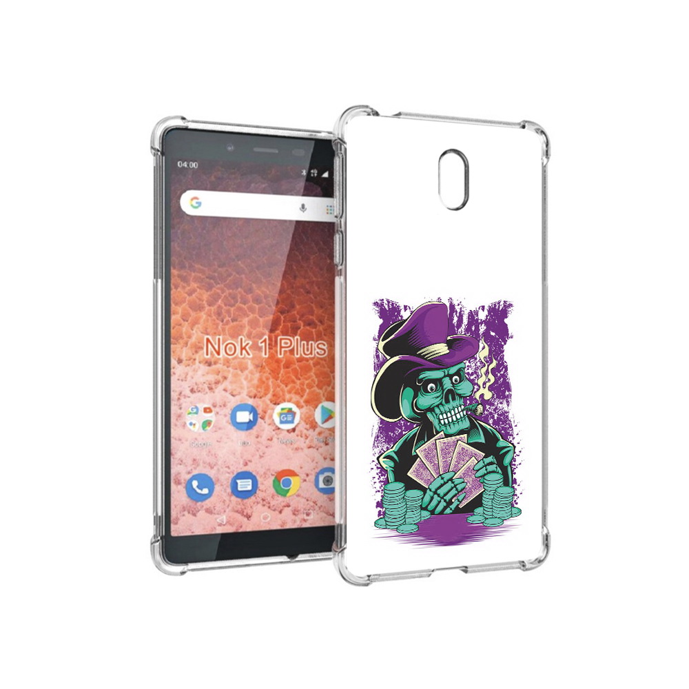 Чехол MyPads Tocco для Nokia 1 Plus зеленый череп с картами (PT129147.112.361), Прозрачный, Tocco
Чехол MyPads Tocco для Nokia 1 Plus зеленый череп с картами (PT129147.112.361), Прозрачный, Tocco