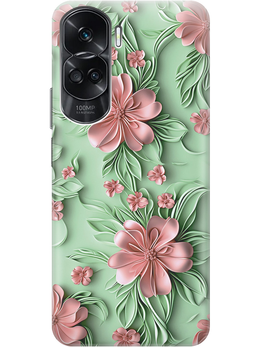 Силиконовый чехол на Honor 90 Lite с принтом "Розовые цветы на мятном фоне", Прозрачный;зеленый;розовый, 772622621
Силиконовый чехол на Honor 90 Lite с принтом "Розовые цветы на мятном фоне", Прозрачный;зеленый;розовый, 772622621