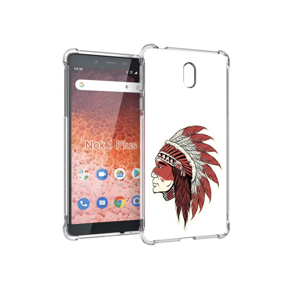 Чехол MyPads Tocco для Nokia 1 Plus красный индеец (PT129147.112.411), Прозрачный, Tocco
Чехол MyPads Tocco для Nokia 1 Plus красный индеец (PT129147.112.411), Прозрачный, Tocco