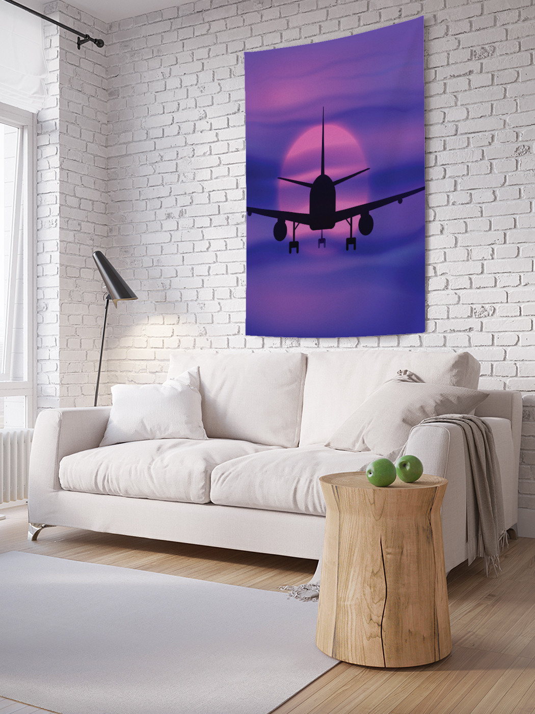 Вертикальное фотопанно на стену JoyArty Самолет в полете на закат 100x150 см, Самолет в полете на закат
Вертикальное фотопанно на стену JoyArty Самолет в полете на закат 100x150 см, Самолет в полете на закат