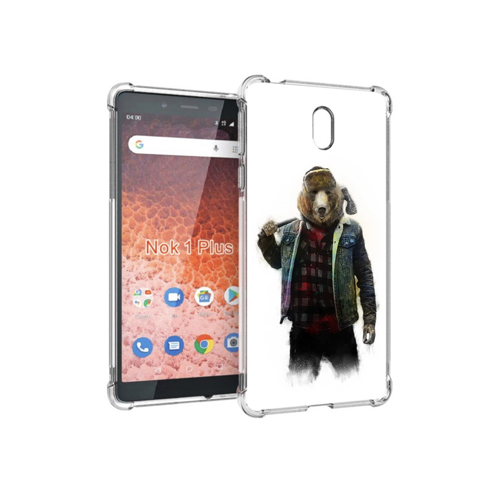 Чехол MyPads Tocco для Nokia 1 Plus медведь с топором (PT129147.112.469), Прозрачный, Tocco
Чехол MyPads Tocco для Nokia 1 Plus медведь с топором (PT129147.112.469), Прозрачный, Tocco