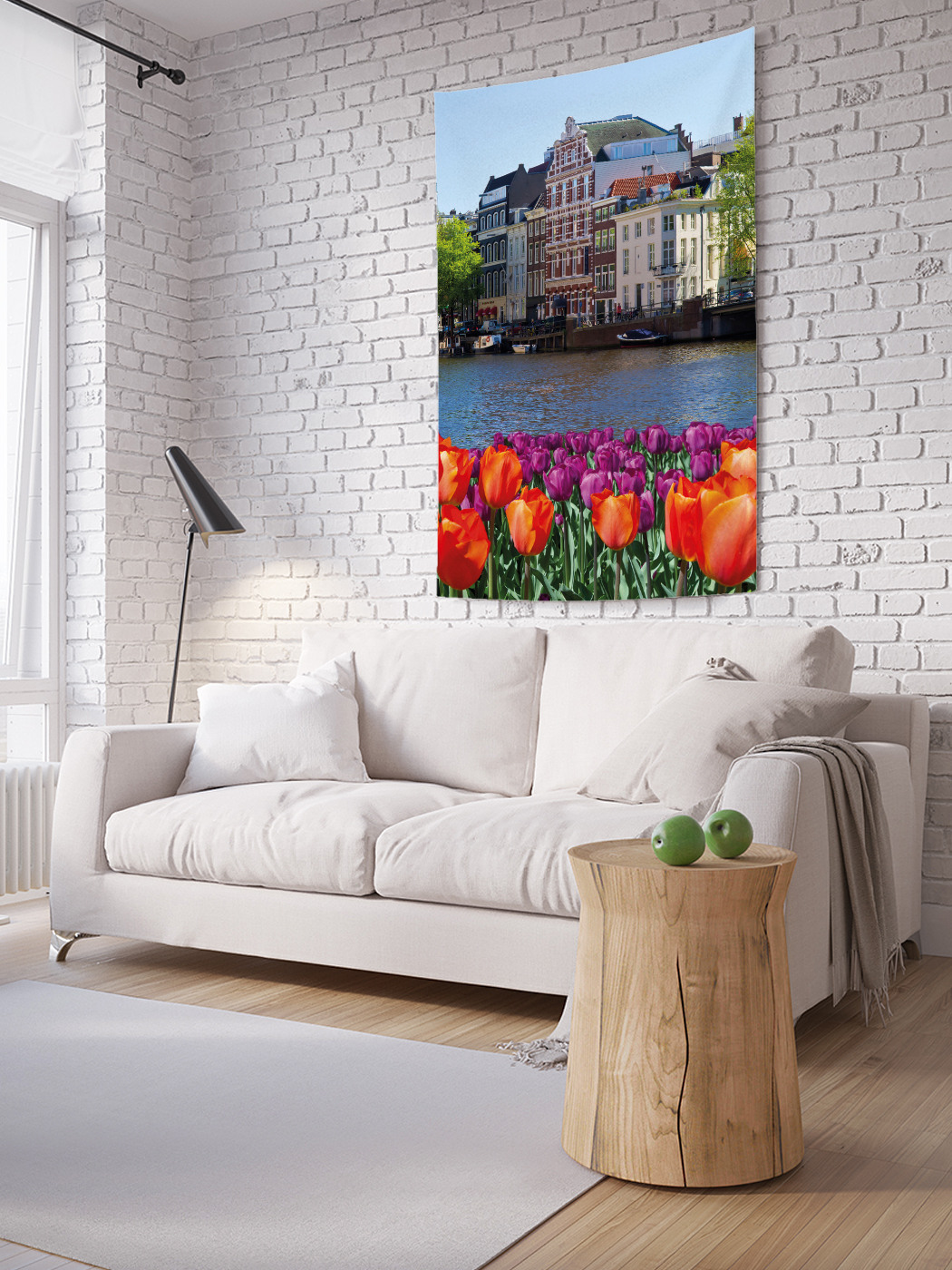 Вертикальное фотопанно на стену JoyArty Городской пейзаж с тюльпанами 100x150 см, Городской пейзаж с тюльпанами
Вертикальное фотопанно на стену JoyArty Городской пейзаж с тюльпанами 100x150 см, Городской пейзаж с тюльпанами