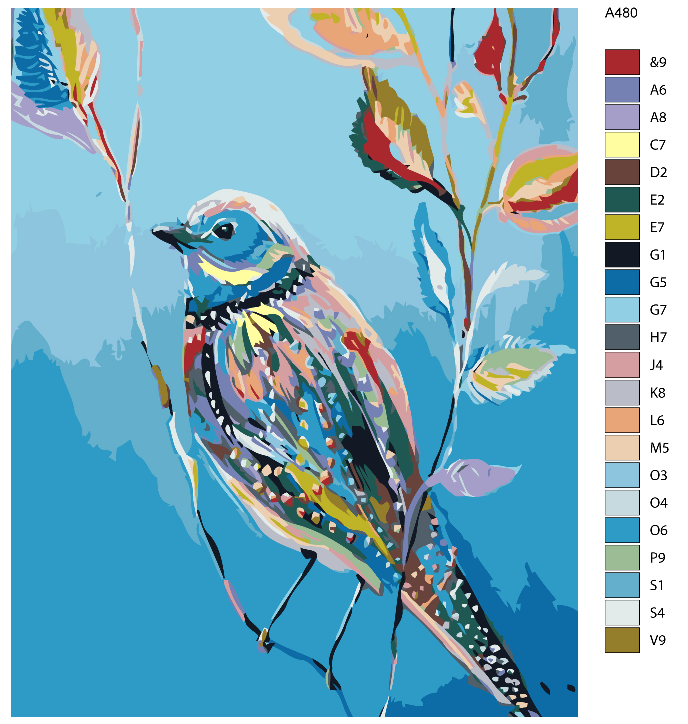 Картина по номерам, Живопись по номерам, 80 х 100, A480, A480
Картина по номерам, Живопись по номерам, 80 х 100, A480, A480