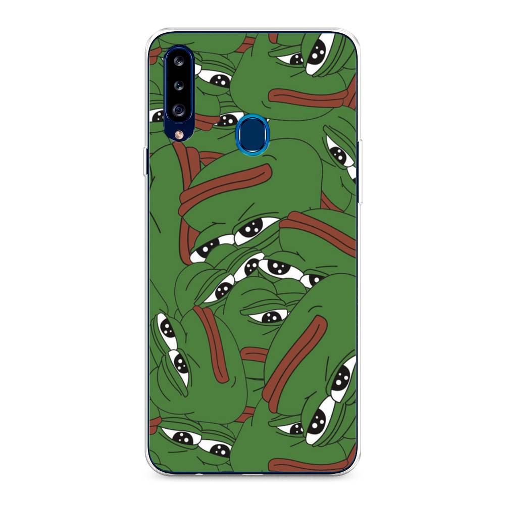 Чехол Awog на Samsung Galaxy A20s / Самсунг A20s "Печальный frog", Разноцветный, 2100850-9
Чехол Awog на Samsung Galaxy A20s / Самсунг A20s "Печальный frog", Разноцветный, 2100850-9