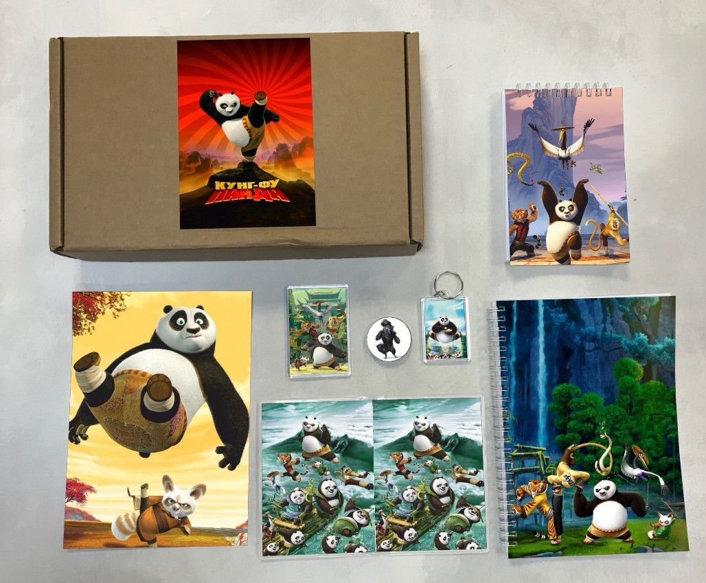 Бокс с подарком Кунг-фу панда, Kung Fu Panda № 2, 16-2, 6 предметов, Бежевый, Кунг-фу панда, Kung Fu Panda № 2
Бокс с подарком Кунг-фу панда, Kung Fu Panda № 2, 16-2, 6 предметов, Бежевый, Кунг-фу панда, Kung Fu Panda № 2