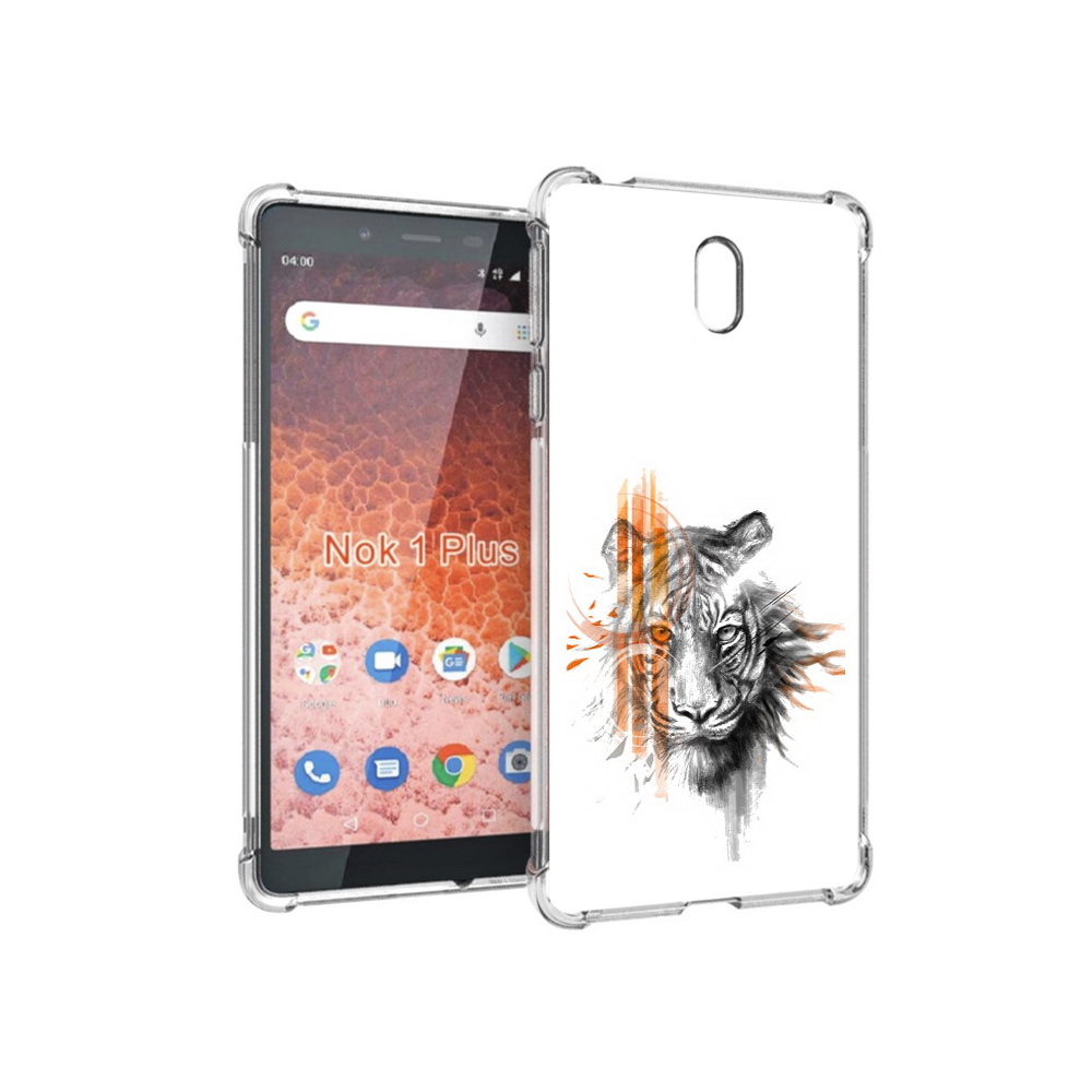 Чехол MyPads Tocco для Nokia 1 Plus огненный тигр (PT129147.112.526), Прозрачный, Tocco
Чехол MyPads Tocco для Nokia 1 Plus огненный тигр (PT129147.112.526), Прозрачный, Tocco