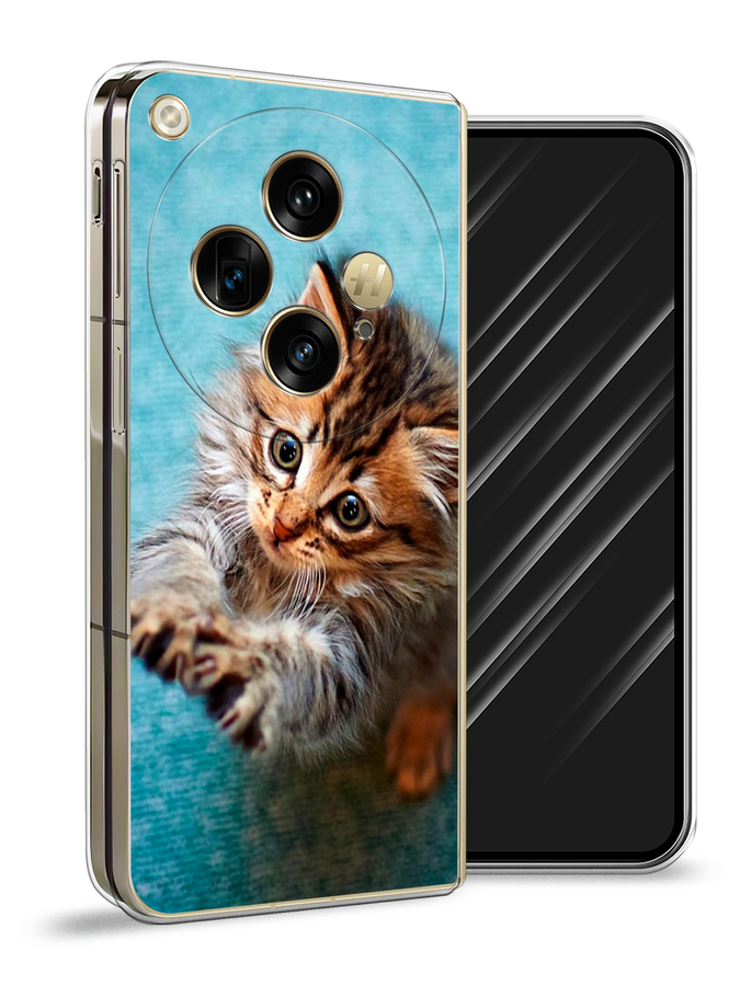 Чехол Awog на Oppo Find N3 "Котенок просит есть", Бирюзовый;коричневый;белый, 2515550-1
Чехол Awog на Oppo Find N3 "Котенок просит есть", Бирюзовый;коричневый;белый, 2515550-1