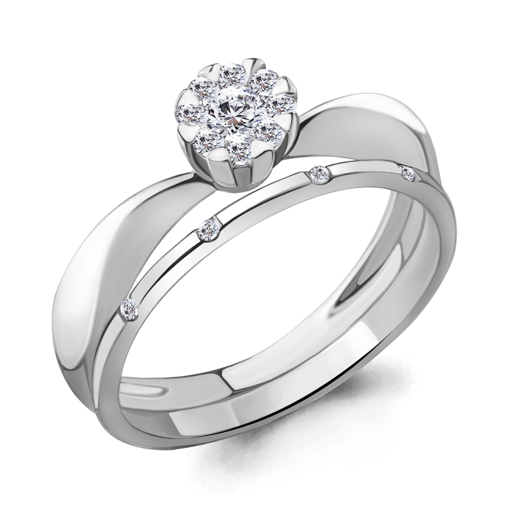 Кольцо из белого золота с бриллиантом Aquamarine Aquamarine 961621_585_бз р, 961621_585_бз
Кольцо из белого золота с бриллиантом Aquamarine Aquamarine 961621_585_бз р, 961621_585_бз