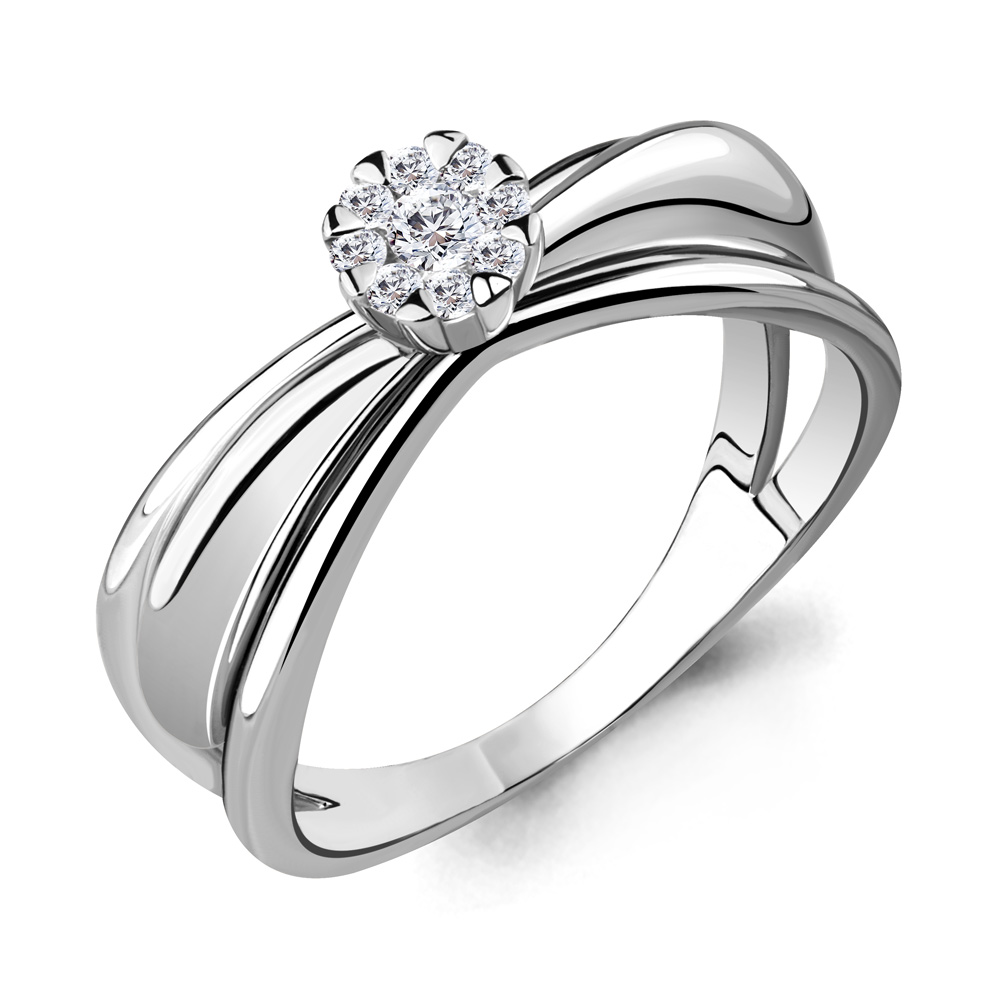 Кольцо из белого золота с бриллиантом Aquamarine Aquamarine 961625_585_бз р, 961625_585_бз
Кольцо из белого золота с бриллиантом Aquamarine Aquamarine 961625_585_бз р, 961625_585_бз