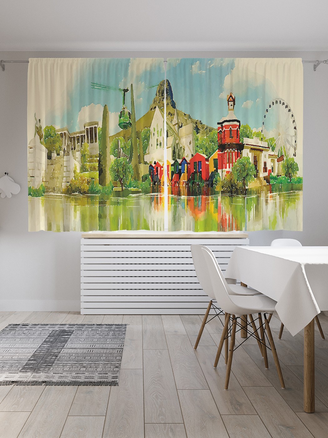 Классические шторы JoyArty "Город на острове", серия Oxford DeLux, 2 полотна 145x180 см, Город на острове
Классические шторы JoyArty "Город на острове", серия Oxford DeLux, 2 полотна 145x180 см, Город на острове