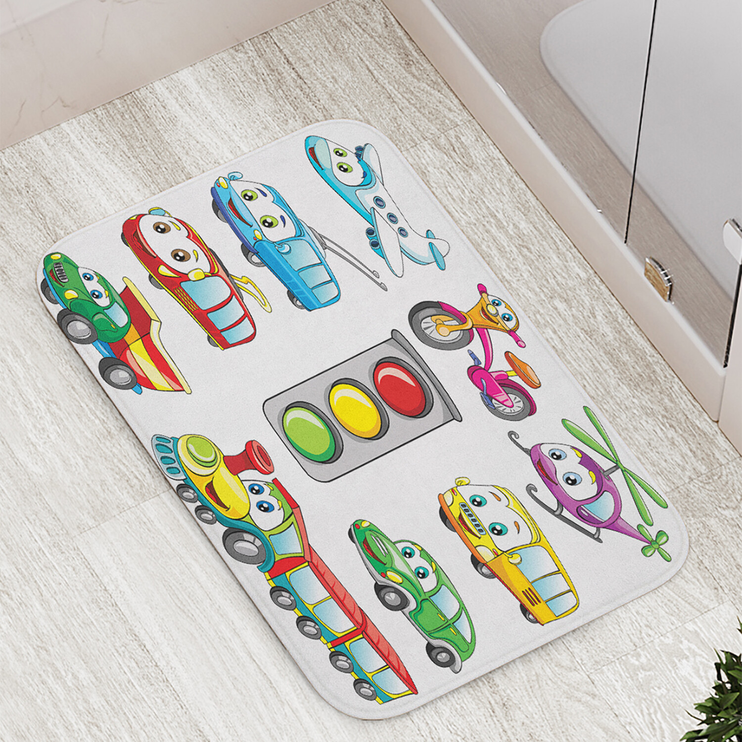 Коврик JoyArty "Мультяшные автомобильчики" для ванной сауны бассейна 77х52 см, Мультяшные автомобильчики
Коврик JoyArty "Мультяшные автомобильчики" для ванной сауны бассейна 77х52 см, Мультяшные автомобильчики