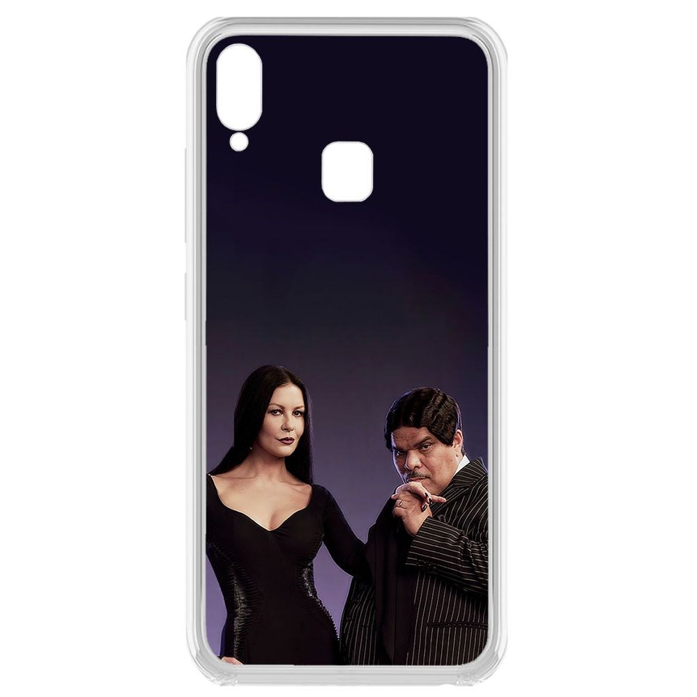 Чехол-накладка Krutoff Clear Case Уэнсдей Аддамс - Мортиша и Гомес для Vivo Y91, Прозрачный
Чехол-накладка Krutoff Clear Case Уэнсдей Аддамс - Мортиша и Гомес для Vivo Y91, Прозрачный